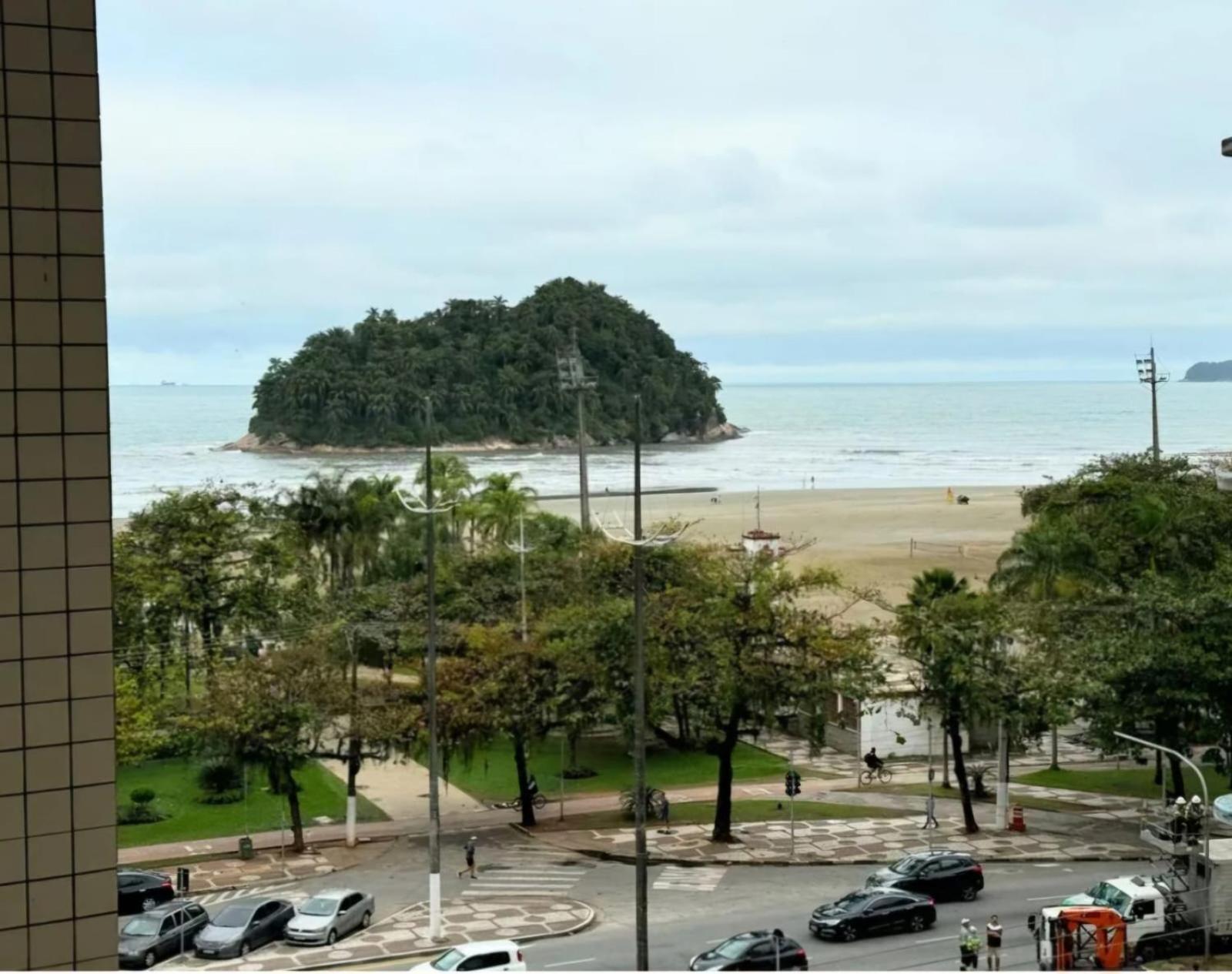 Pe Na Areia Appartement Santos  Buitenkant foto