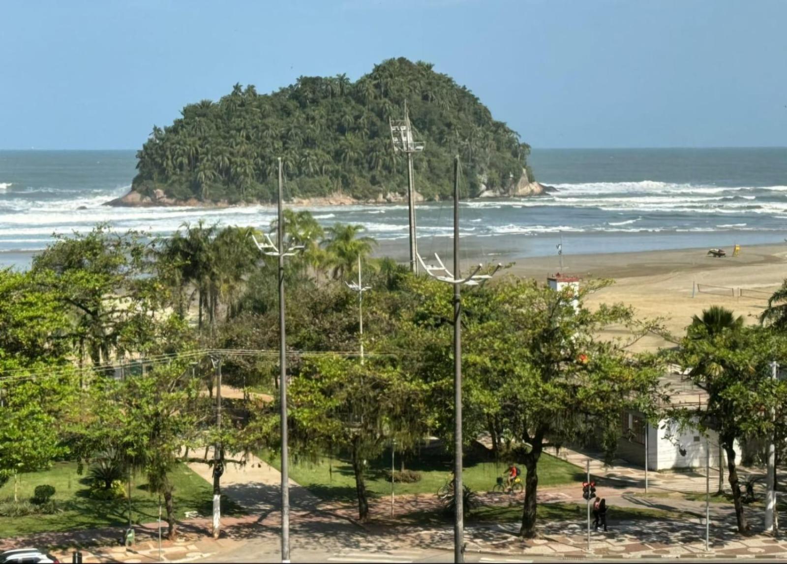 Pe Na Areia Appartement Santos  Buitenkant foto